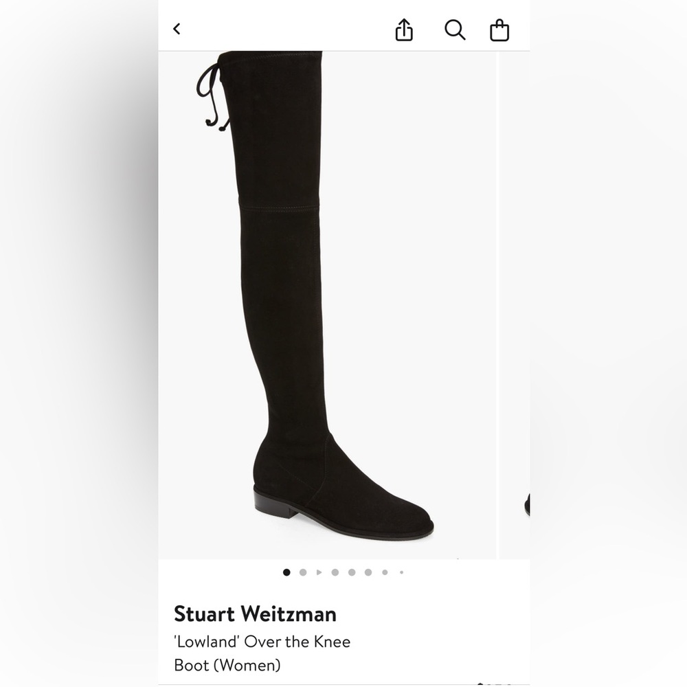 Stuart weitzman lowland over the knee boots size 10